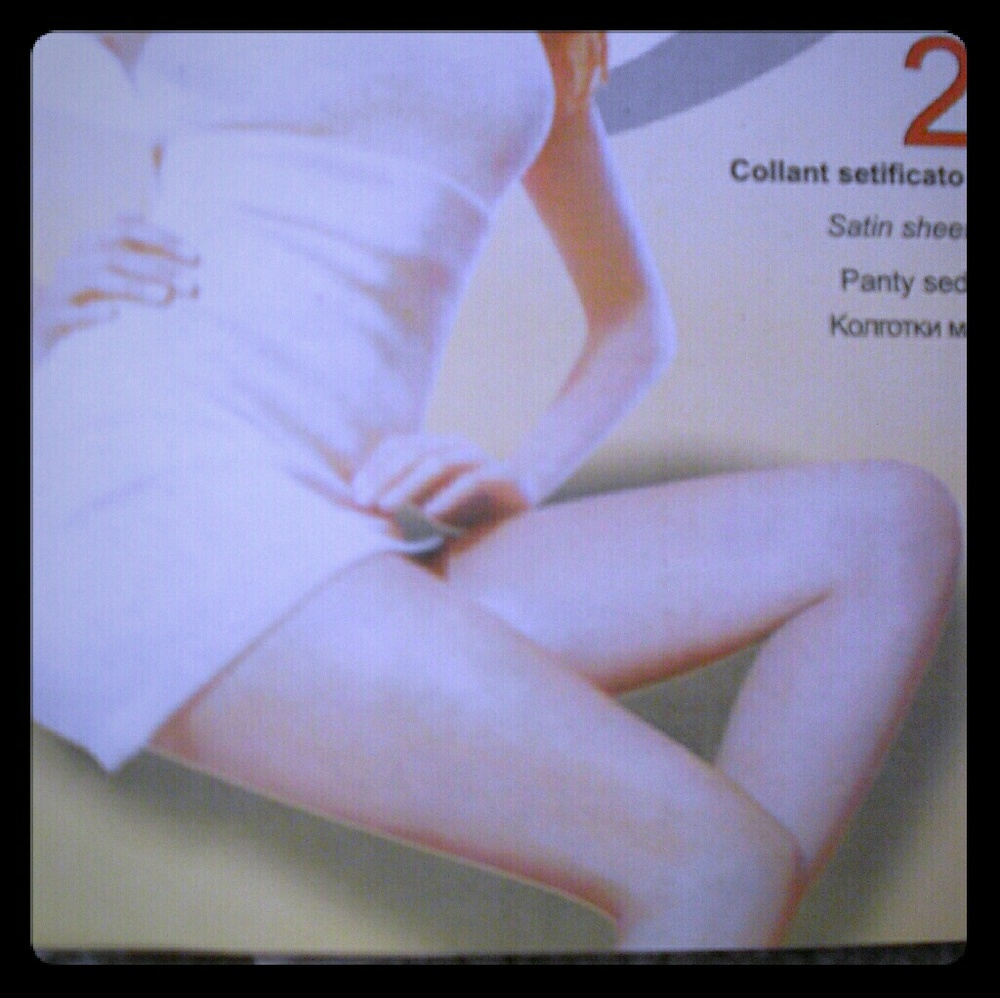 Satin sheers tights